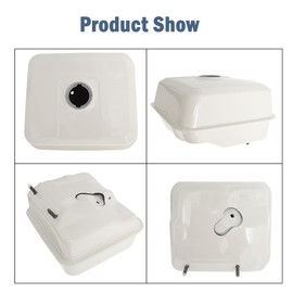munirater Fuel Gas Stock Tank Replacement for Honda GX240 GX270 Gx340 GX390 Engines Replaces 17510-ZE3-010 7510-ZE3-010ZA