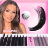 200D Lash Clusters with Spikes Thick Eyelash Clusters Volume Cluster