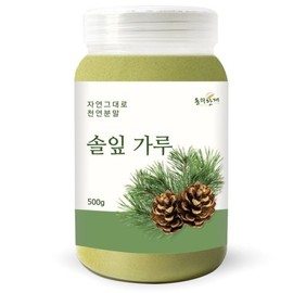 Dongeui Hanjae 100% 국산 솔잎 가루 분말 500g 100% Domestic Pine Needle Powder 500g
