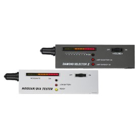 Diamond Test Pen, Jewellery Selection Moissanite Tester, 16 x 4 x 2.1 cm, Portable Diamond Selector II Gemstone Tester with PU Bag for Beginners and Experts