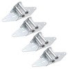 uxcell 4 Pcs Garage Door Hinge #3 Hinge, 14 Gauge