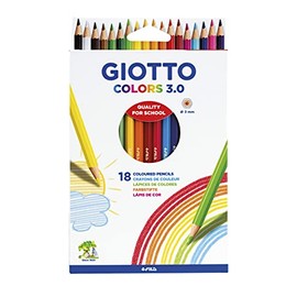 Giotto Colors 3.0 Colouring Pencils Pack of 18