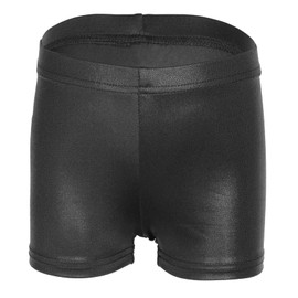 iLover Girls' Sparkle Dance and Tumbling Athletic Gymnastics Shorts Kids Yoga Shorts Ballet Shorts 8-9 Years