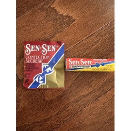 Candy SEN SEN VINTAGE CANDY MINTS LICORICE BREATH FRESHENER 1 PACKET/1 ROLL (w/Bonus)