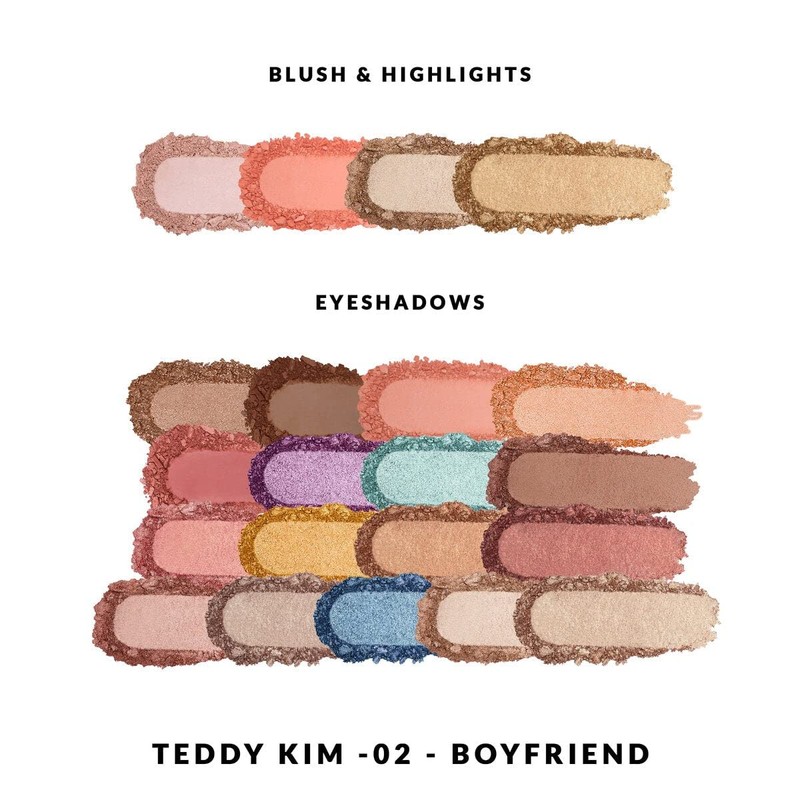 Kimchi Chic, Paleta de maquillaje, Teddy Kim - Boyfriend