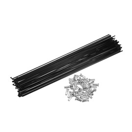 ACROPIX 40 Pcs Bicycle Steel Spokes 14G Bike Spoke 292mm Length with Nipples for Most Bicycle Car Parts