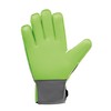 uhlsport Men's Tensiongreen Soft Advanced Goalkeeper Gloves, Dark Grey/Fluo Green/Marin,
