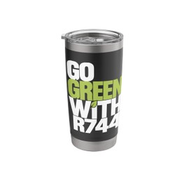 Green with R744 Refrigeration Tech Stainless Steel Insulated Tumbler