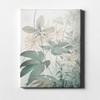Whispering Botanicals No.1 – Minimal Leaf Study in Green and