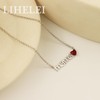 LIHELEI Pearl Necklaces for Women, Handmade Pearl Necklace with Pendant,
