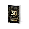 Friendly Fox 30th Birthday Card, 1 x Birthday Card, DIN
