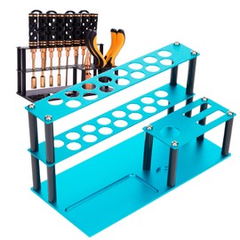 S.fields.inc Tool Stand RC Car Maintenance Driver Stand (Blue)