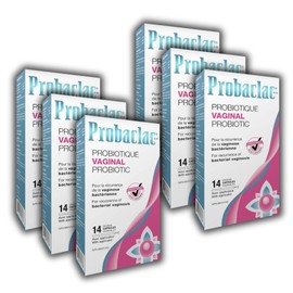 Probaclac Vaginal Probiotic for BV. Bacterial Vaginosis Formula. Reduces the recurrence of bacterial vaginosis. Contains 8 billion active cells.Balances yeast and bacteria to maintain feminine health (6)