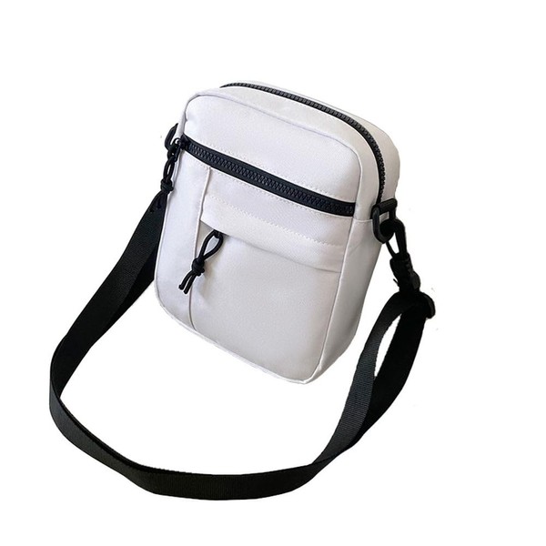Beatus Men's Women's Square Shoulder Bag, Simple, Compact, Can Hold