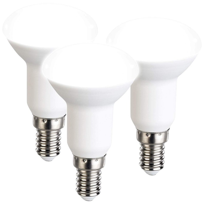 Luminea LED Spotlight E14: Set of 6 LED Reflectors R50