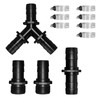 Longrun Hose Connector 1 Inch Y Piece Hose Nozzle Hose