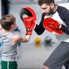 2 Pairs Boxing Mitts Boxing Curved Focus Punching Mitts Kickboxing