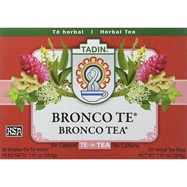 Tadin Bronco Te For Irritated Throat 24 Bags - Te Garganta Irritada
