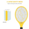 Electric Fly Swatter Racket - Indoor Bug Zapper for Home,