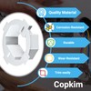Copkim 2 Pcs Round Electrical Box Extender 4.35 x 1.5