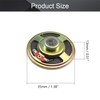 Fielect 2Pcs DIY Magnetic Speaker 1W 8 Ohm 57mm Diameter