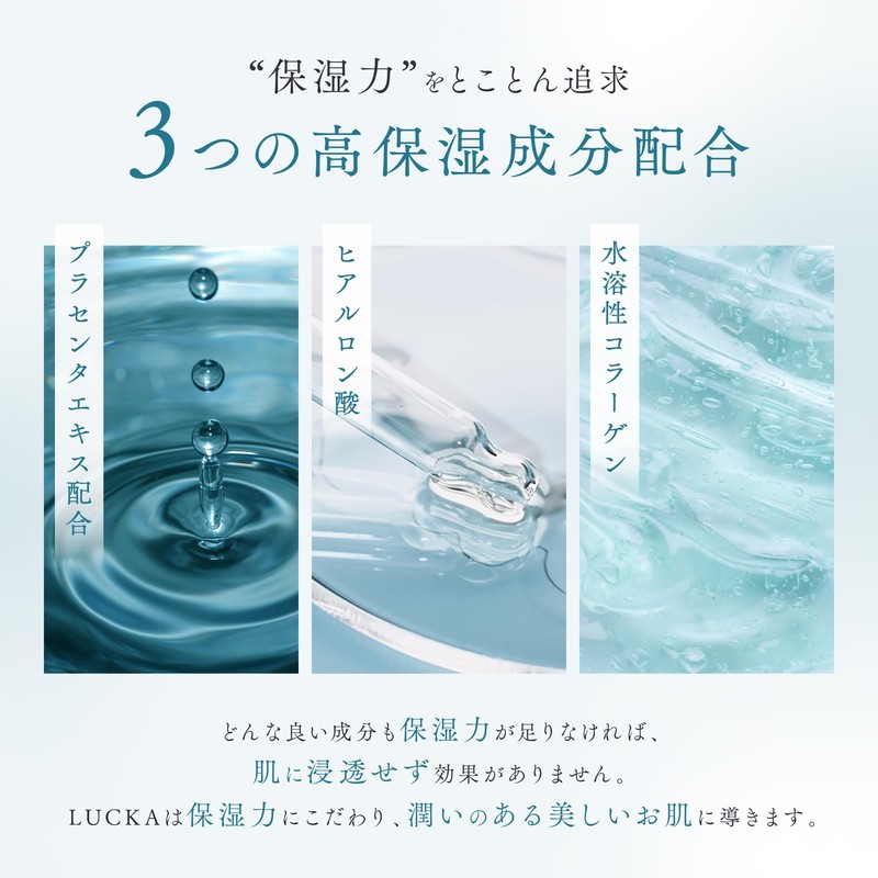 Lucca Moisture Lotion, Moisturizing, Dry Skin, Sensitive Skin, Niacinamide, CICA