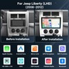 Inefala 4GB 64GB Stereo for Jeep Liberty Arctic 2008 2009