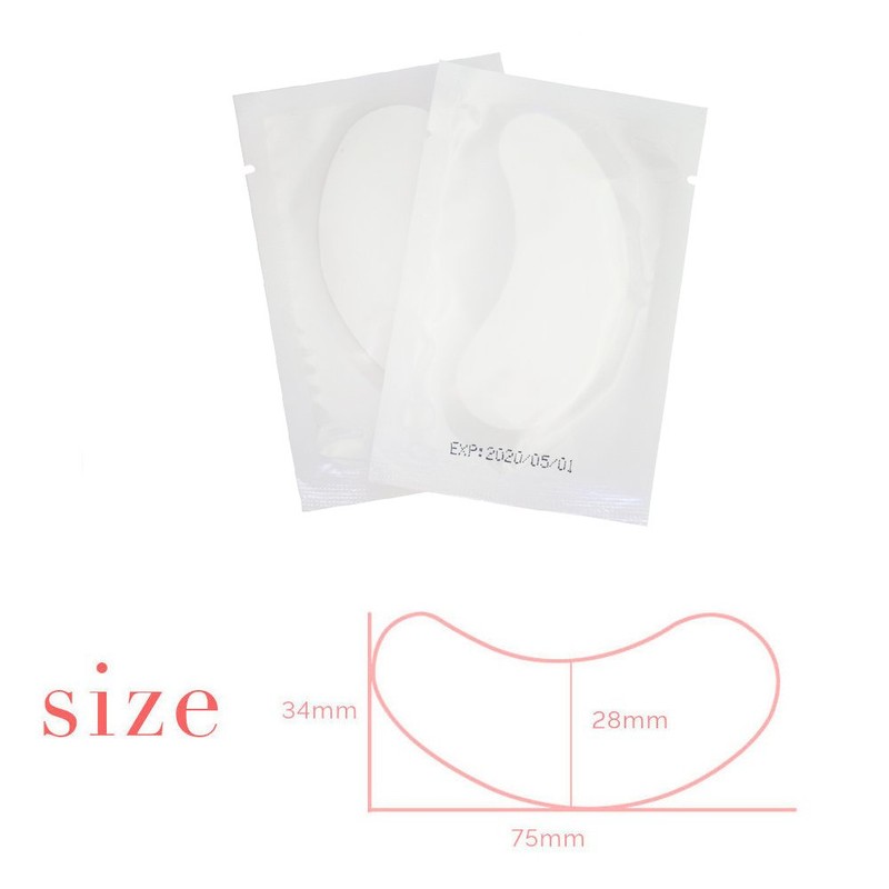 100 Pairs Set Under Eye Pads Disposable Eye Gel Patches