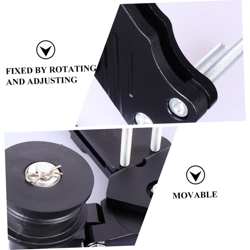 iplusmile Motorcycle Chain Adjuster Regulator Automatic Tensioner with Support Spool