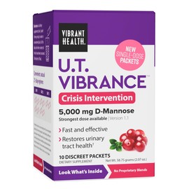 Vibrant Health, U.T. Vibrance Stick Packs, Crisis Intervention for Urinary Tract Health, 10 Servings
