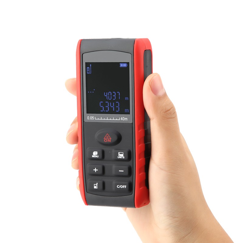 KXL-E Digital Handheld Laser Distance Meter Range Finder Measure Diastimeter