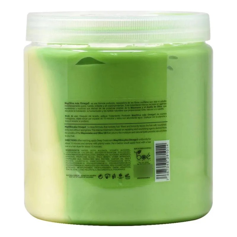 Boe Mayoliva Omega 3 Tratamiento, 36 Onzas