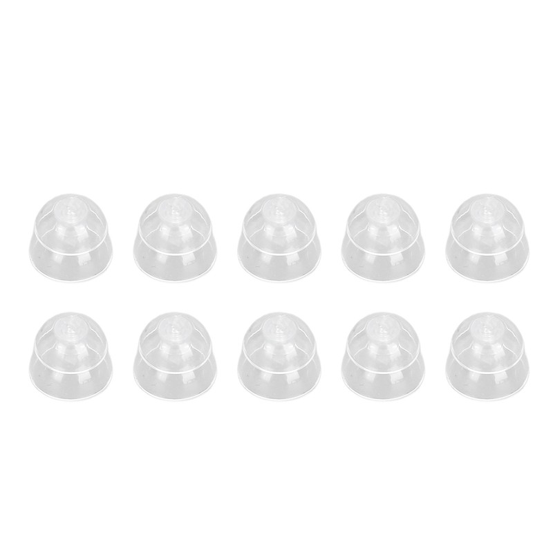 10Pcs Sound Amplifier Tips Silicone Anti Static Noise Reduction Double