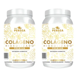 Pack 2 Colageno Hidrolizado Premium A&g Persea 1.2kg Cada uno sin sabor