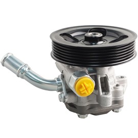 MACAX Power Steering Pump 5154400AC with Pulley Compatible with Jeep Wrangler 2012-2017 Wrangler JK 2018 3.6L V6 Replaces 20-1039 96-1039 N990-1310 6130P 50174N