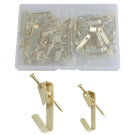 SPEEDWOX 100 Pieces Picture Hangers, Picture Hangers, Picture Hanging Kit, Picture Hanging Kit, Wall Hanging Hooks for Paintings, Wall Hanging Hooks, Plasterboard, Frame Display, Hanging Kit, Wall Pin