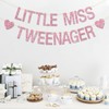 RoadSea Little Miss Tweenager Banner - 12th Birthday Party Supplies