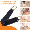 Beugo Exfoliating Back Scrubber for Shower, Exfoliator Bath Tool, Navy