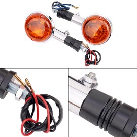 XuLong Rear Turn Signal Indicator Light Compatible with Yamaha XV1100 XV250 Road Star V Star 650 XV535 XV920 Virago 1000 250 500 535 550 700 750 920 Vmax 1200 XJ700 / XJ700X XJ750 Motorcycle
