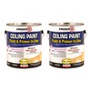 Zinsser 260967-2PK Ceiling Paint and Primer in One, Gallon, White,