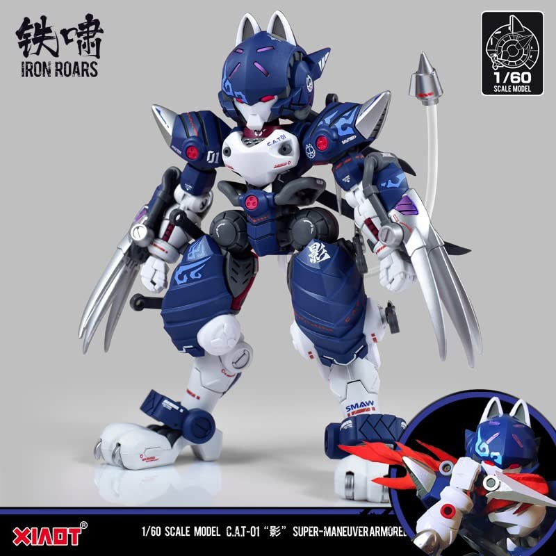 Xiaot Super High Mobile Armor CAT 01 "Shadow", 1/60 Scale,