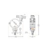 Global Truss Pro Half Coupler Clamp (812-IN)