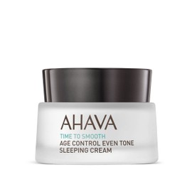 AHAVA - Crema de dormir para control de edad (tono uniforme, 1,7 L) oz.