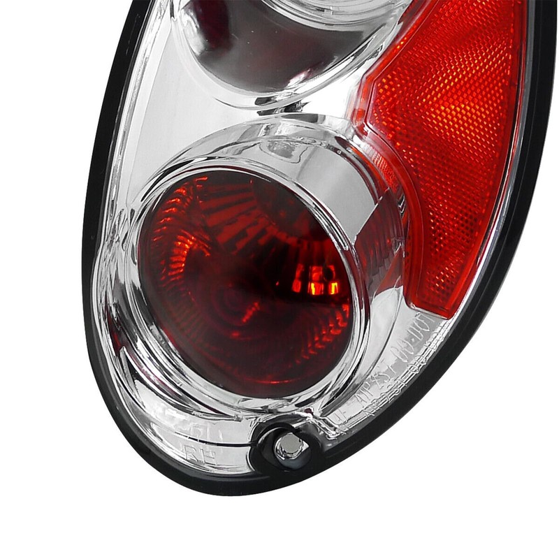 Torchbeam Tail Light Assembly Compatible with PT Cruiser 2001-2005 Chrome