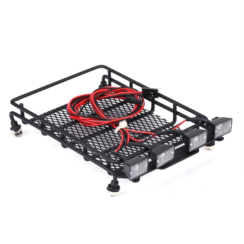 Middle Size Roof Rack Luggage With LED Lights Quadrate for