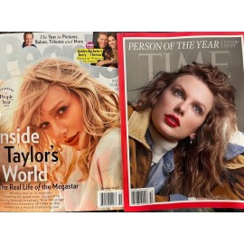 Time Magazine, 2023 Person of the Year, Taylor Swift, Cover 1 and People Mag Tay