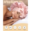 HAIMEIKANG Double-Sided 100% Mulberry Silk Bonnet & Shower Cap for