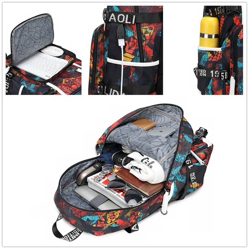 Ansigeren No. 12 Basketball Player JA Creative Backpacks Sports Fan