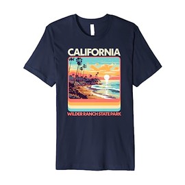 Wilder Ranch State Park 80s California Beach Premium T-Shirt