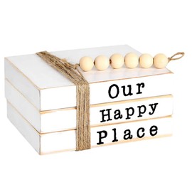 Vaguelly Book Prop Shelf Decor Imitation Books for Home Styling for Display Chic Rustic Design for Living Room Office Bedroom Decor